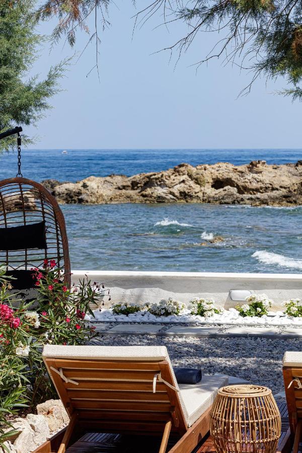 Villa Seashell -Wonderful Newly Renovated Villa On The Beach Galatás Exteriér fotografie