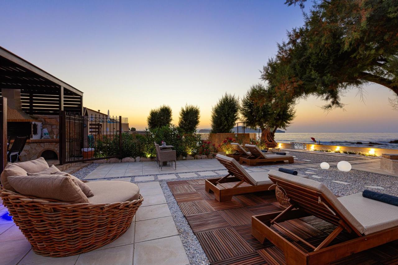Villa Seashell -Wonderful Newly Renovated Villa On The Beach Galatás Exteriér fotografie