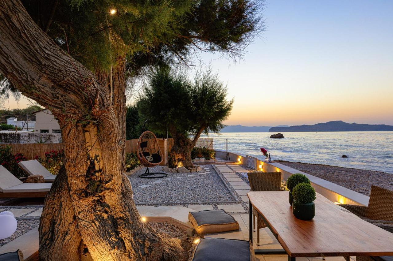 Villa Seashell -Wonderful Newly Renovated Villa On The Beach Galatás Exteriér fotografie
